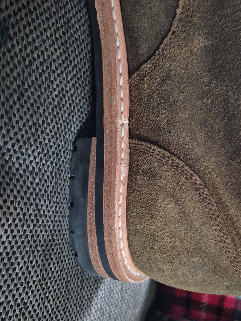 Taylor Stitch Olive Suede Chukka Boots - Picture 9 of 9